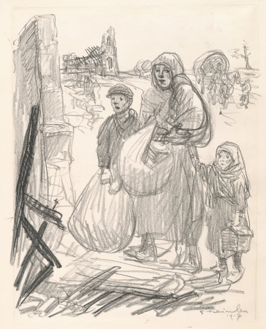 Dit is hier, bij ons! door Théophile Alexandre Steinlen