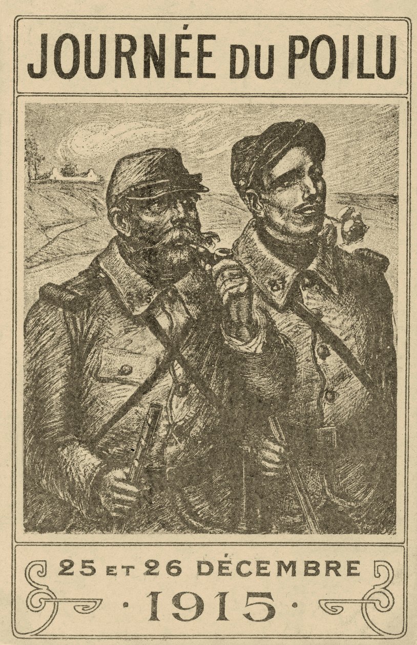 Journee du Poilu door Théophile Alexandre Steinlen