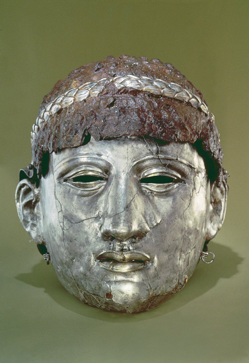 Helm in twee delen door Thracian