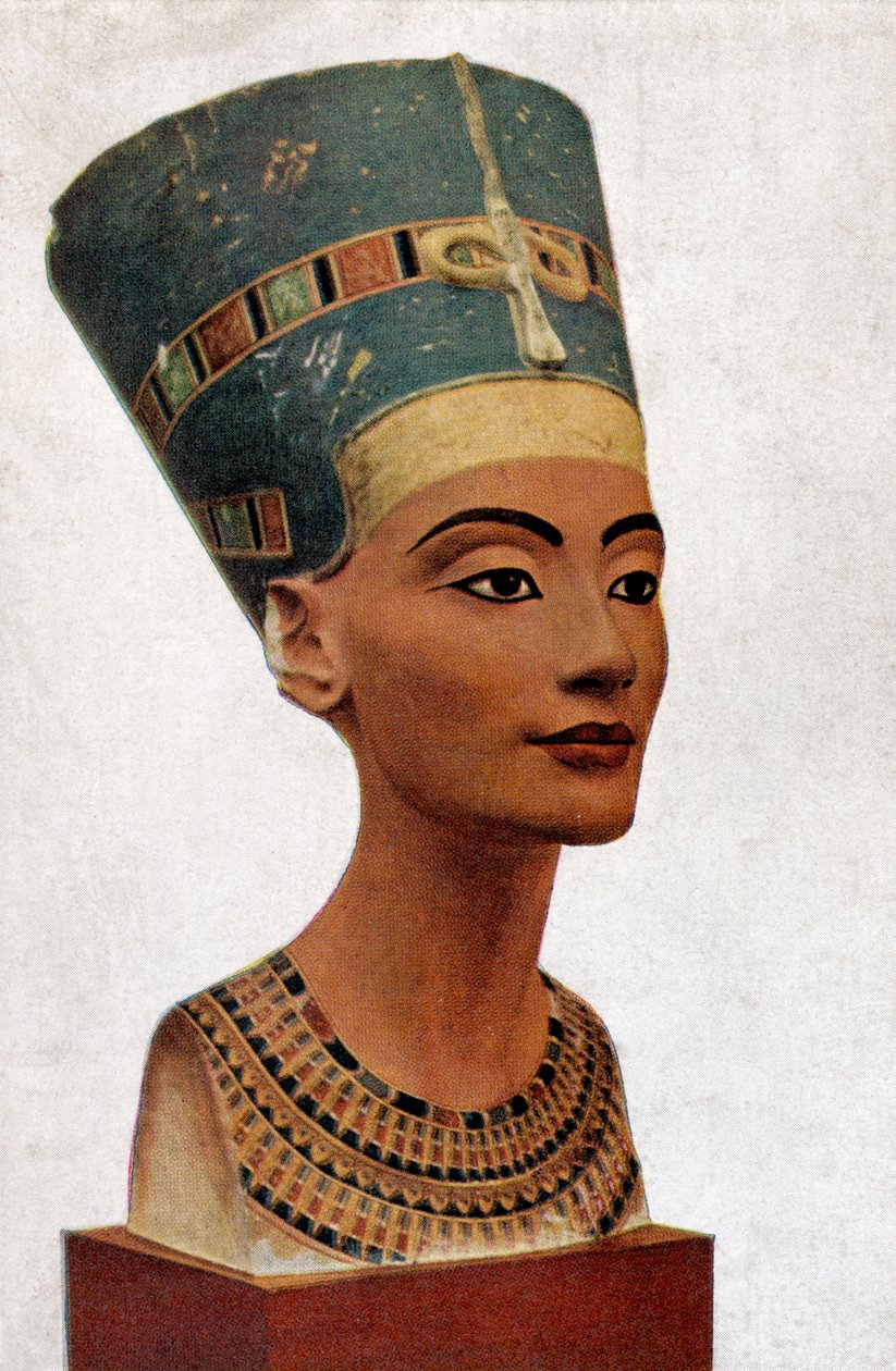 Koningin Nefertiti van Egypte door Thutmose Thutmose
