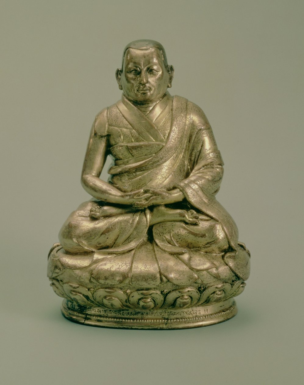 Sonam Gyatso (1543-89), Derde Dalai Lama, 16e-17e eeuw door Tibetan School