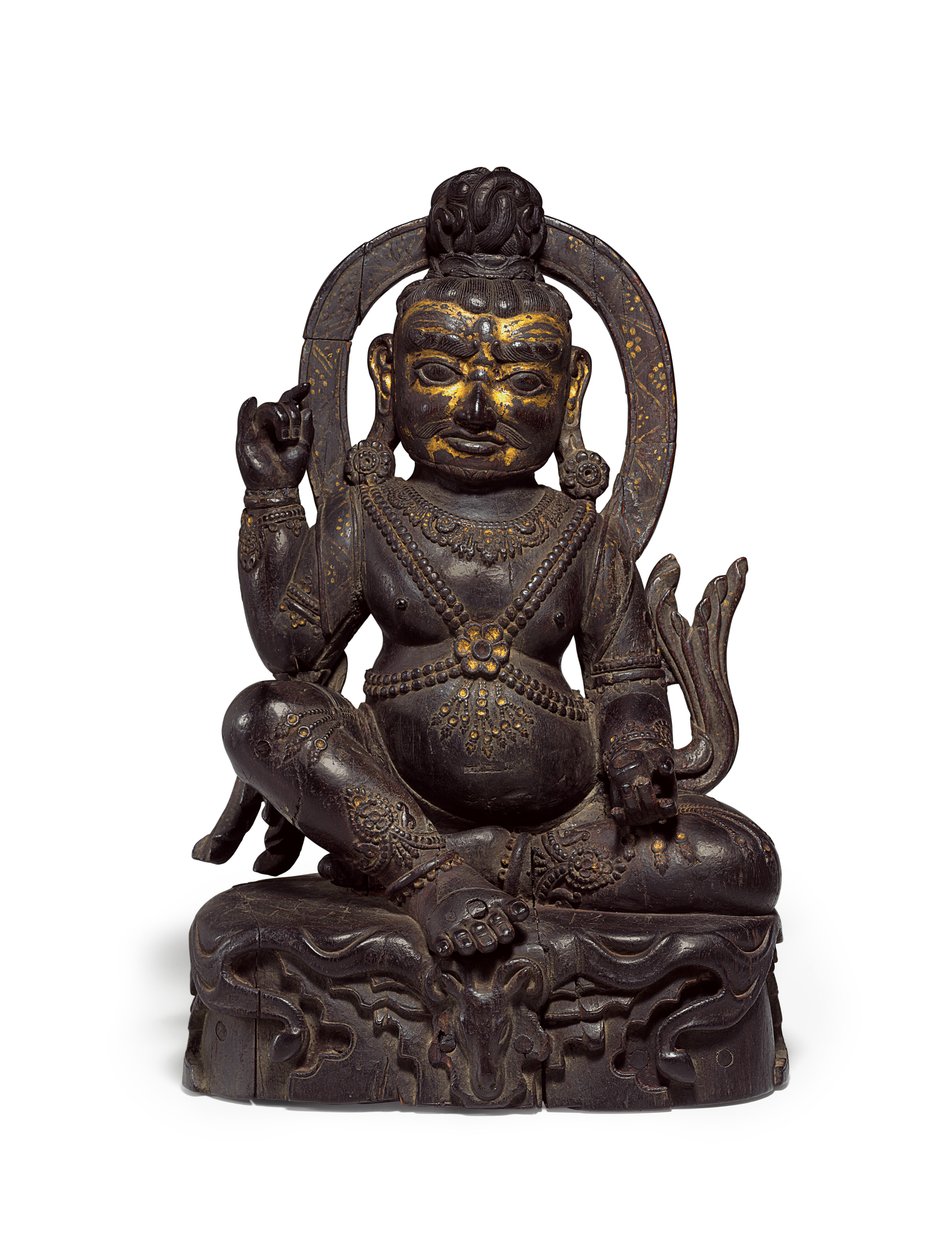 Beeld van Mahasiddha door Tibetan School