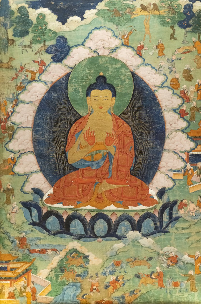 Onbekend schilderij door Tibetan School