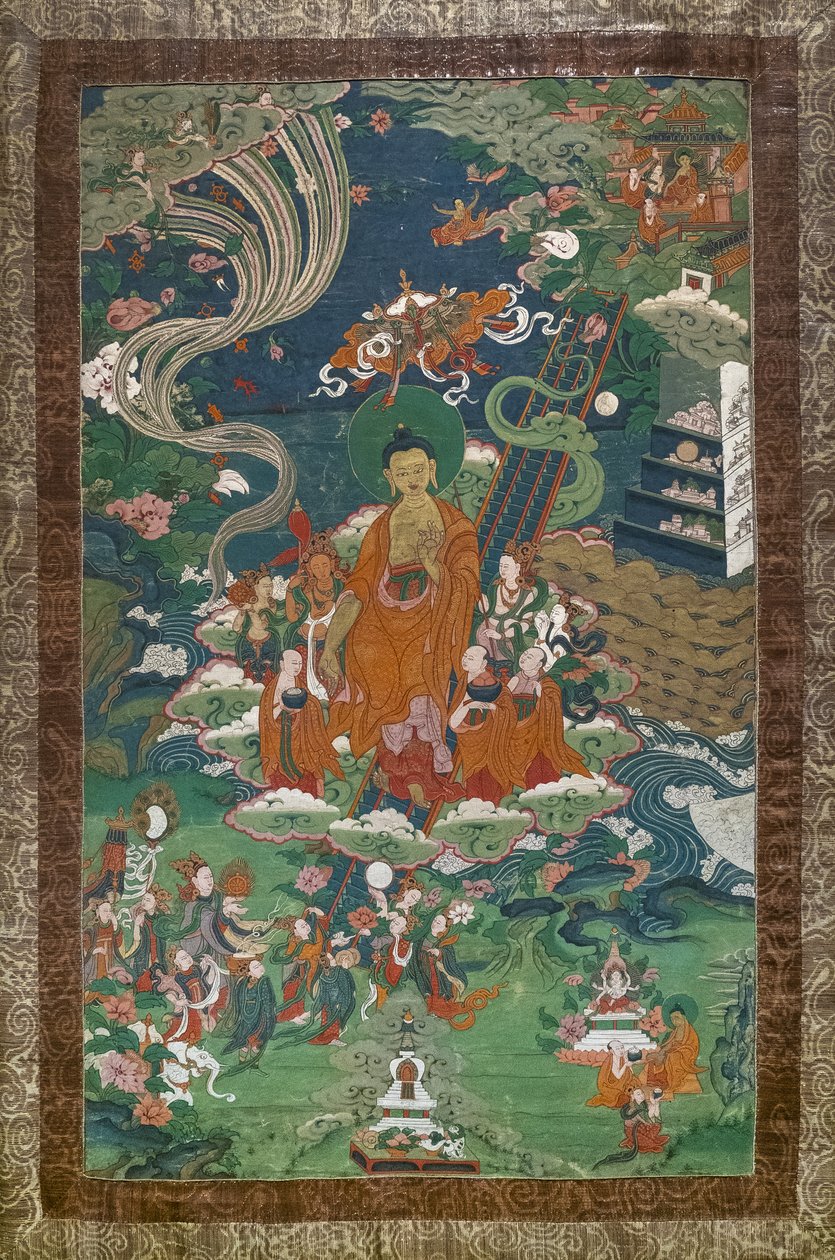 Onbekend schilderij door Tibetan School