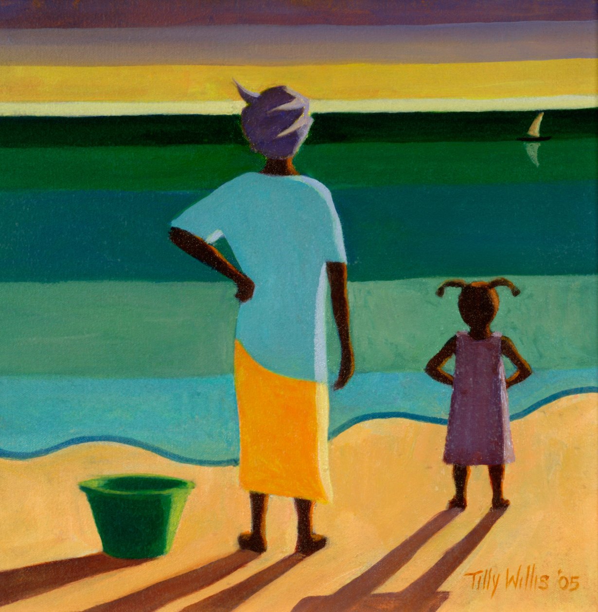 Wachten, 2005 door Tilly Willis