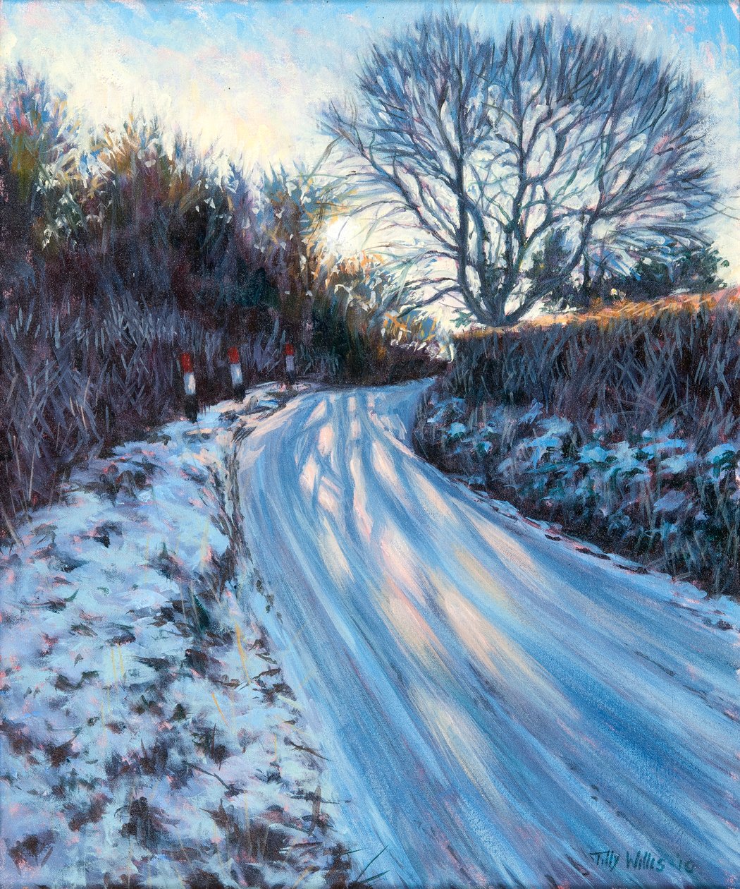 Winterlicht door Tilly Willis
