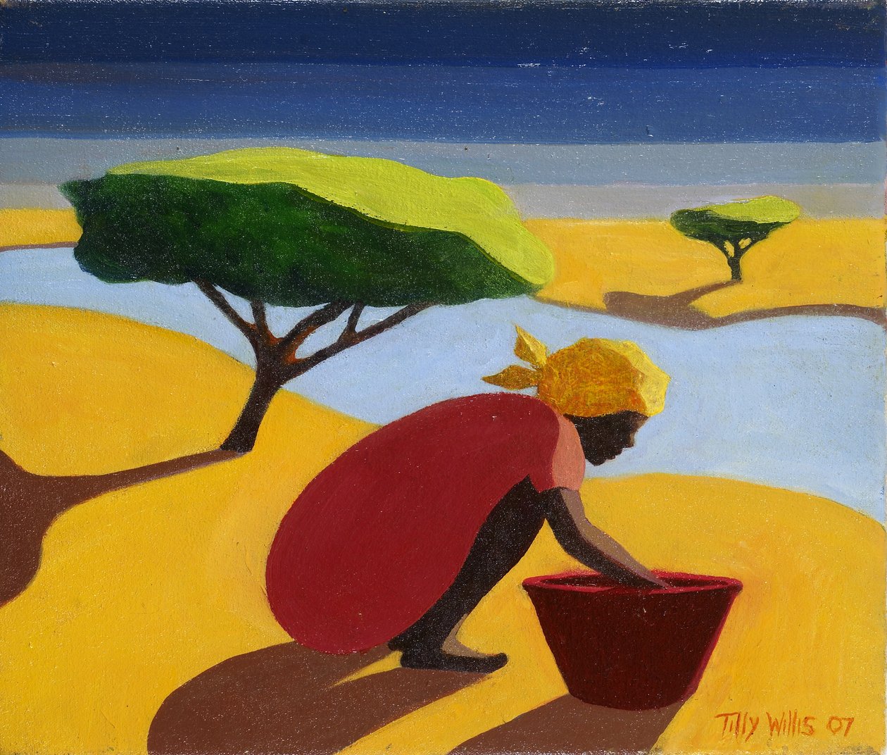Aan de rivier door Tilly Willis