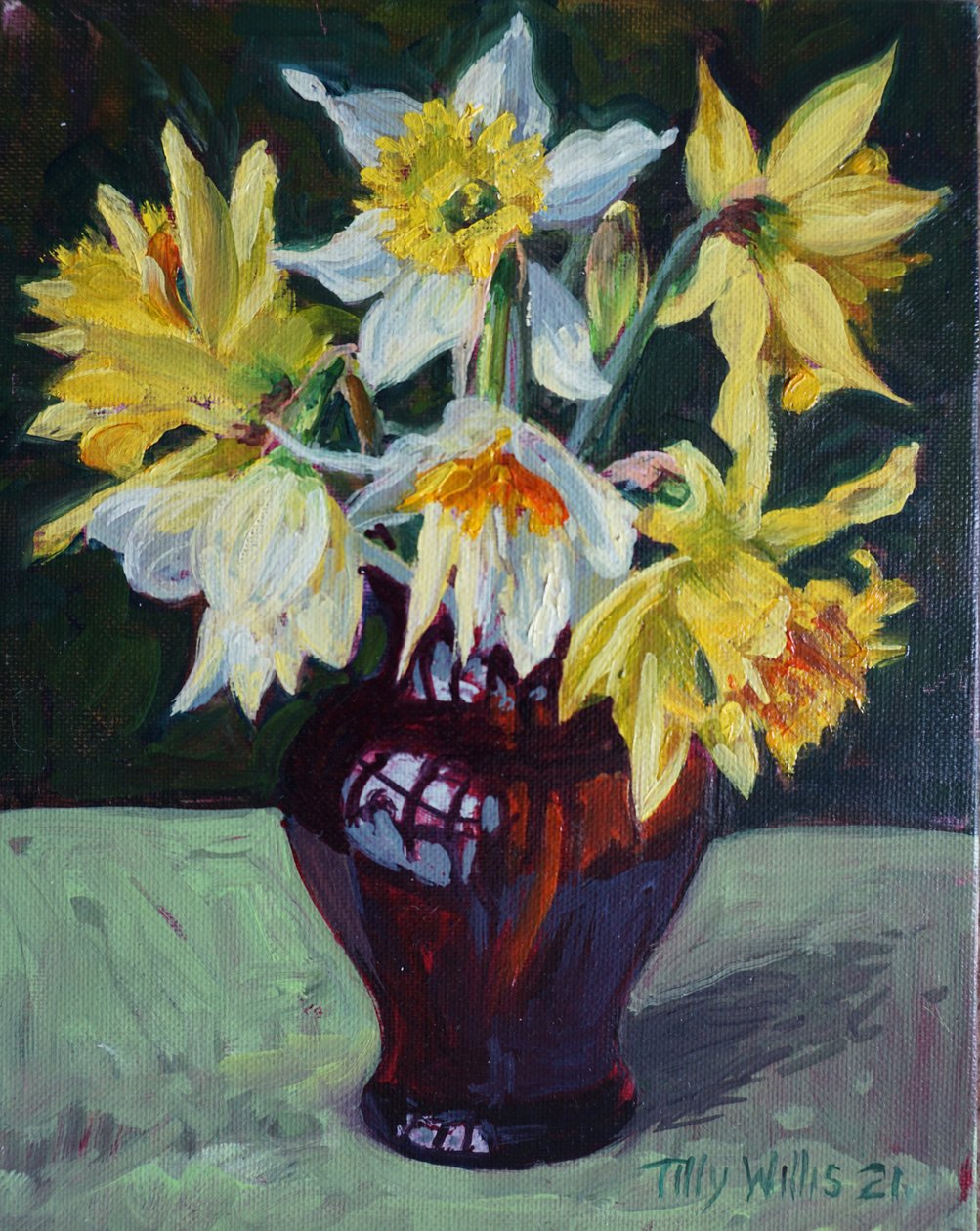 Narcissen, 2021 door Tilly Willis