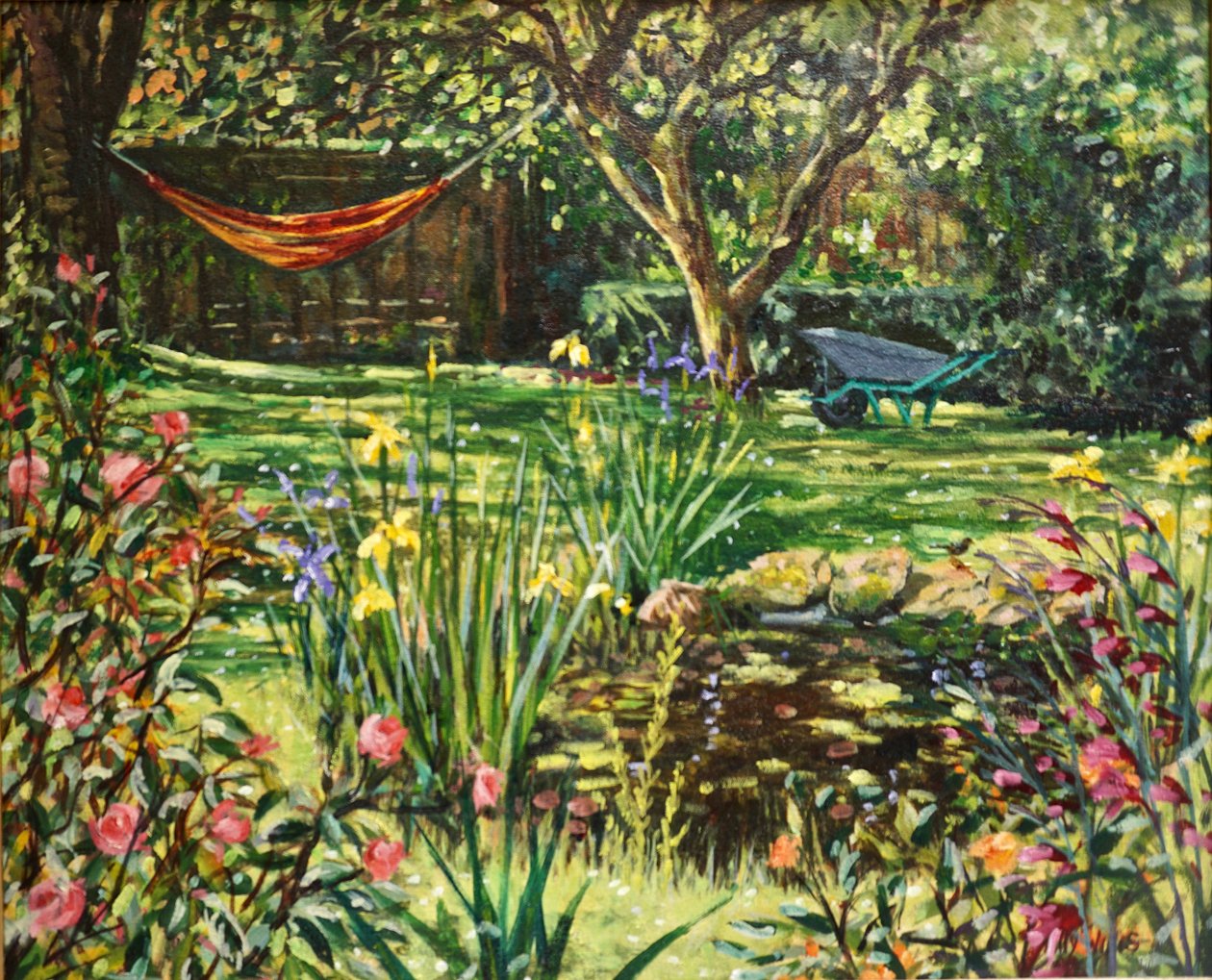 Zomer Vijver door Tilly Willis