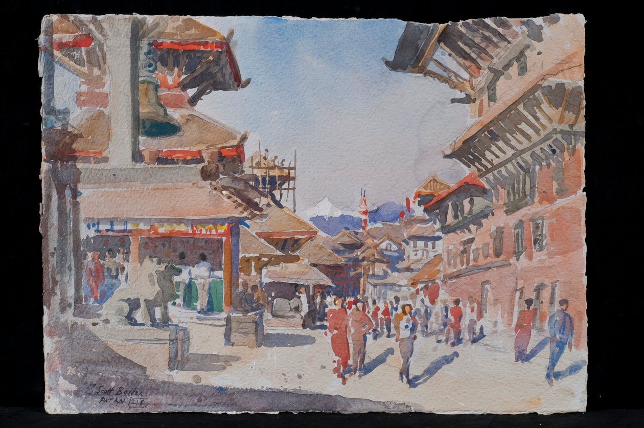 Patan, Kathmandu, Nepal door Tim Scott Bolton