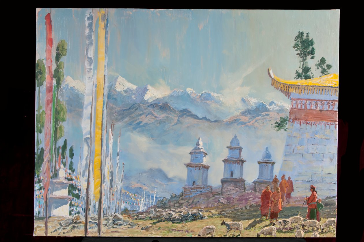Sanga Choelling, Sikkim door Tim Scott Bolton