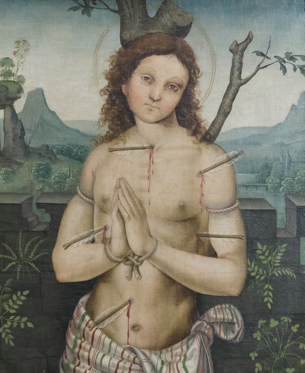 Sint Sebastiaan door Timoteo Viti