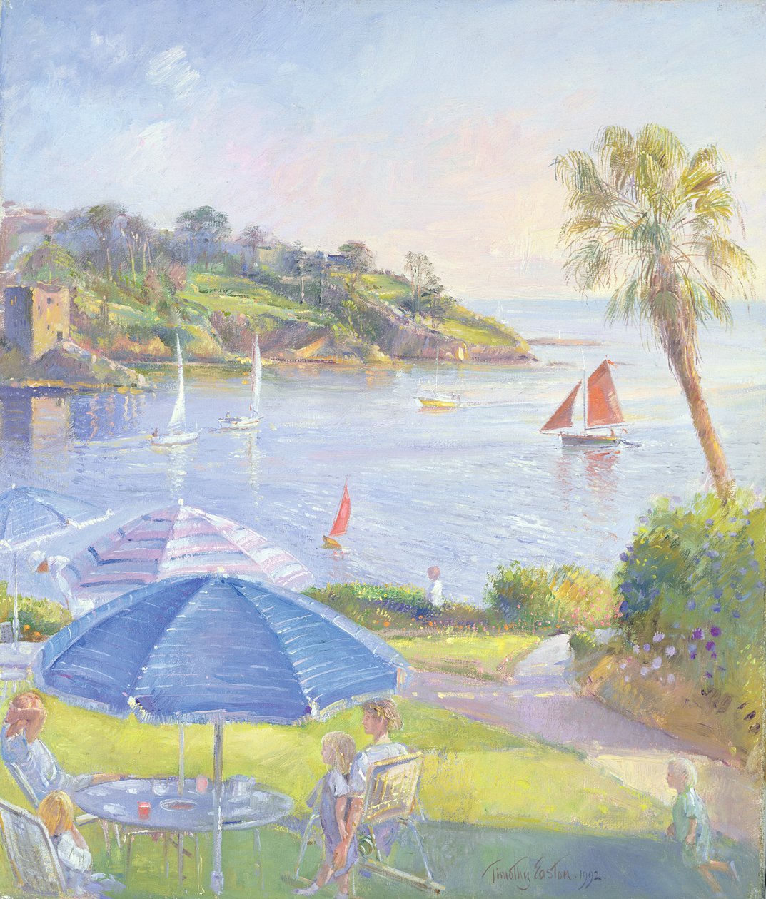 Schaduwen en zeilen, 1992 door Timothy Easton