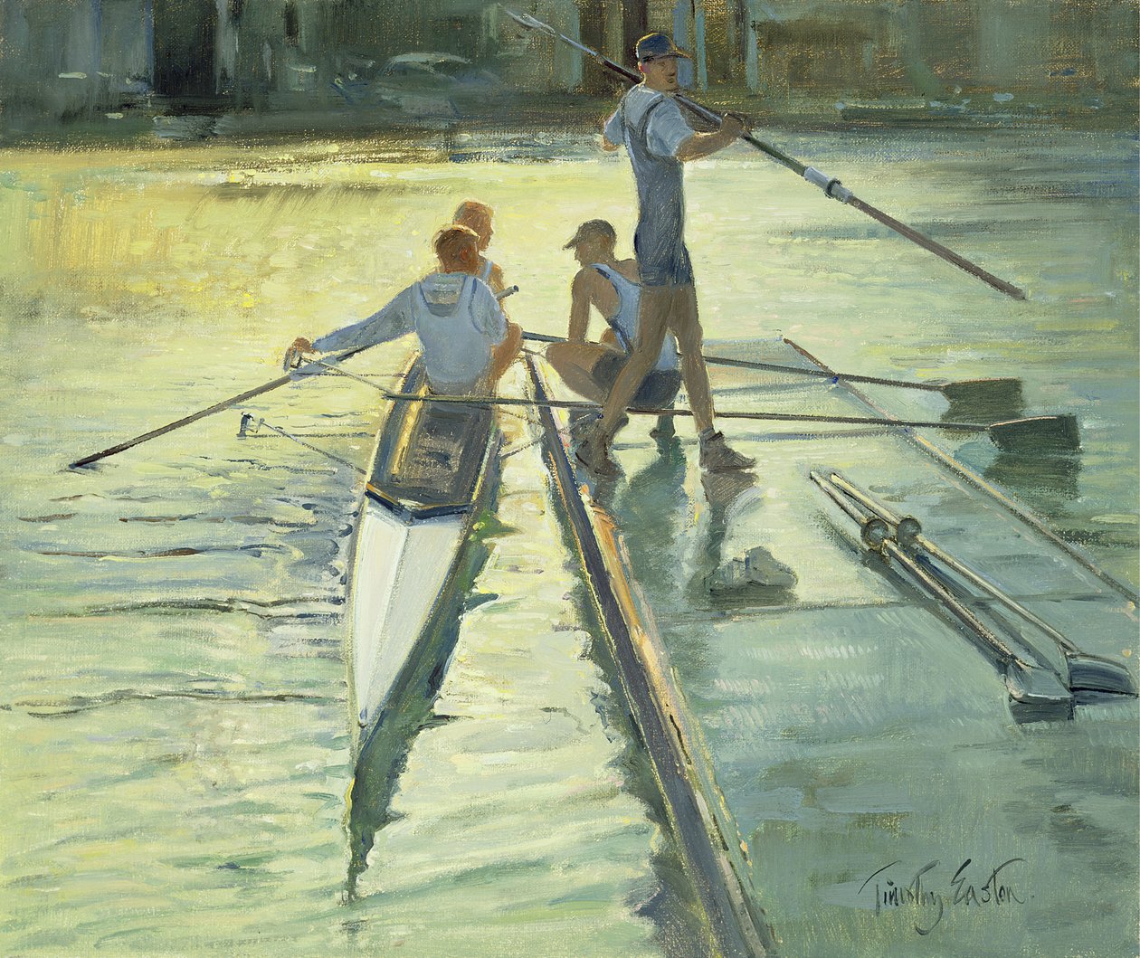 Zonsondergang Vlot door Timothy Easton