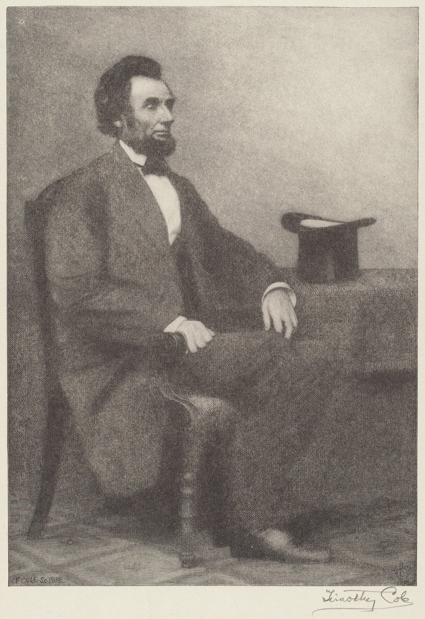 Abraham Lincoln door Timothy Cole