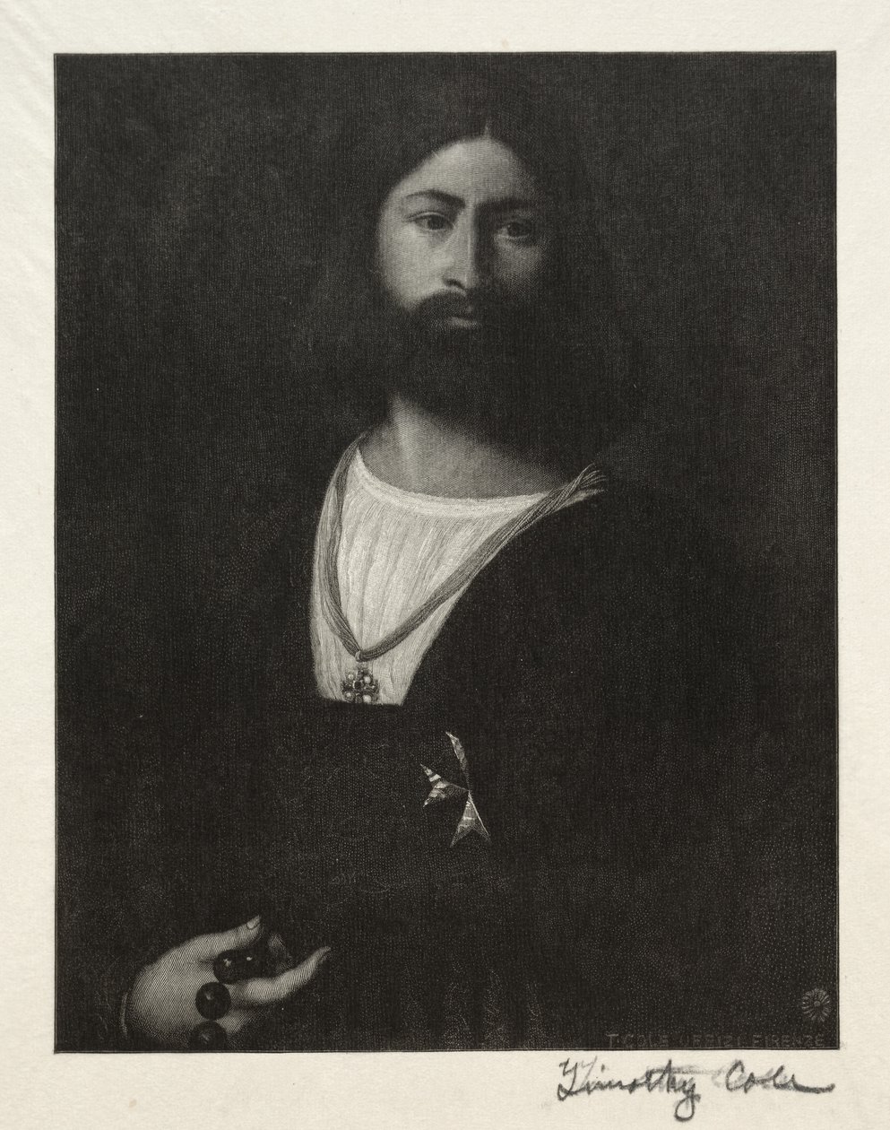Oude Italiaanse meesters: Ridder van Malta, 1888-1892 door Timothy Cole