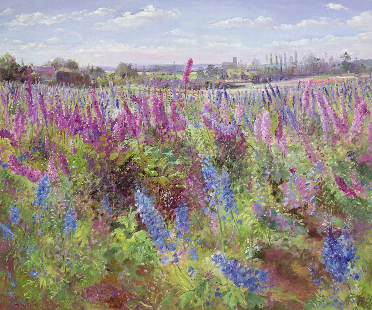 Herfst Vreugdevuur door Timothy Easton