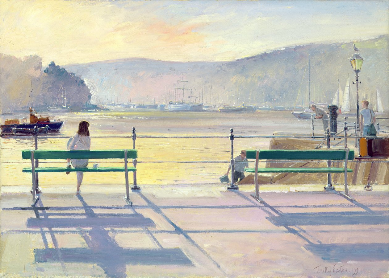 Havenzicht, 1991 door Timothy Easton