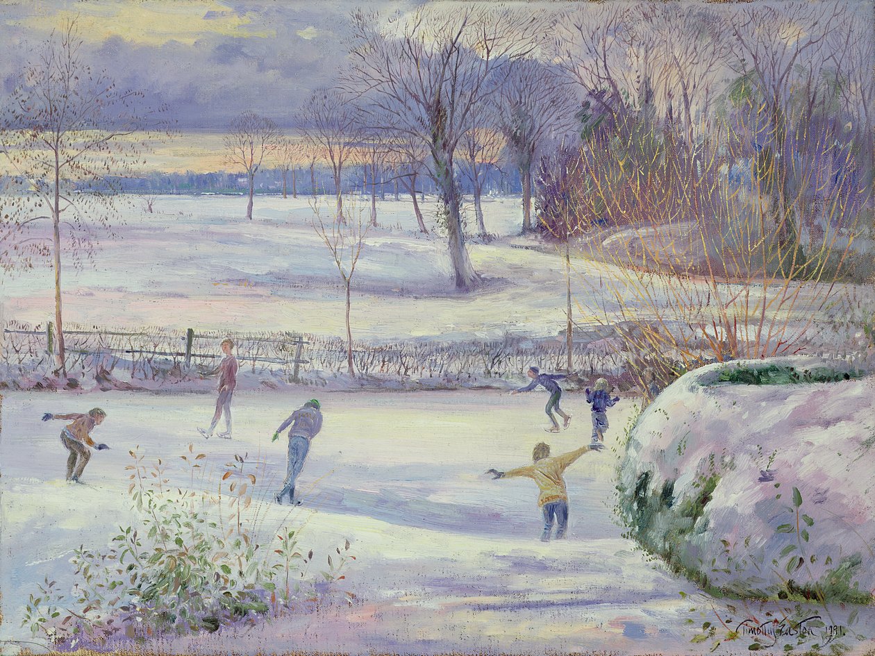 De Schaatsdag door Timothy Easton