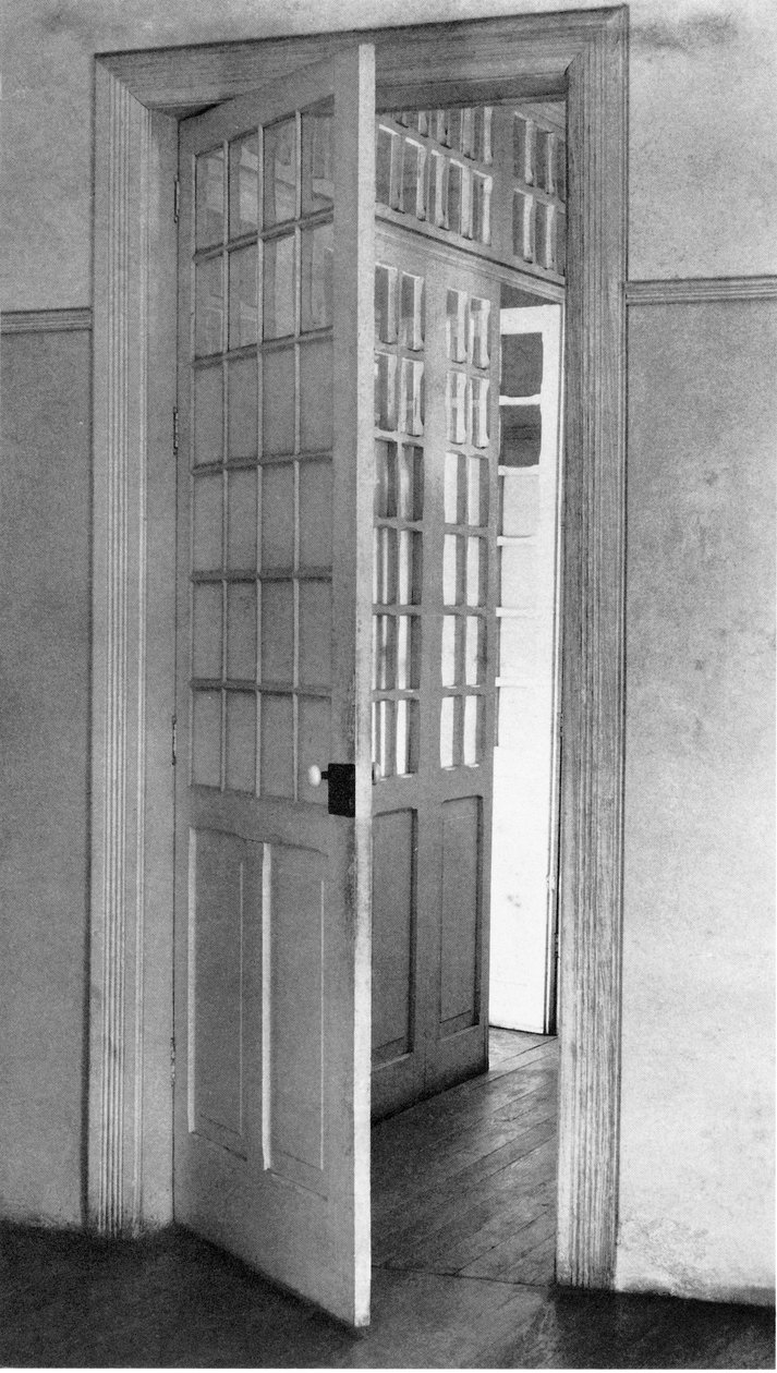 Open deuren, Mexico-Stad, c.1925 door Tina Modotti