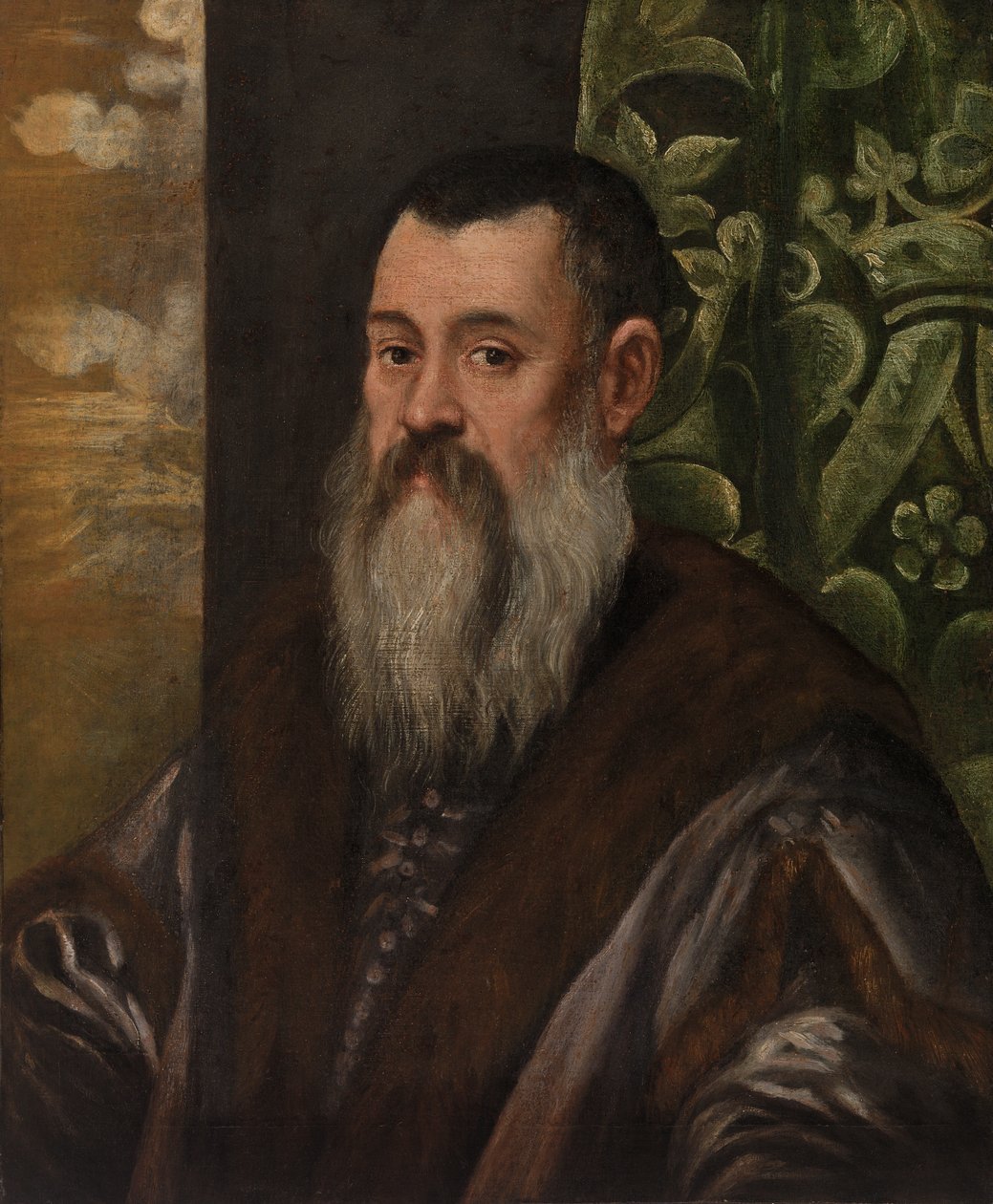 Portret van een Heer door Tintoretto (Jacopo Robusti)