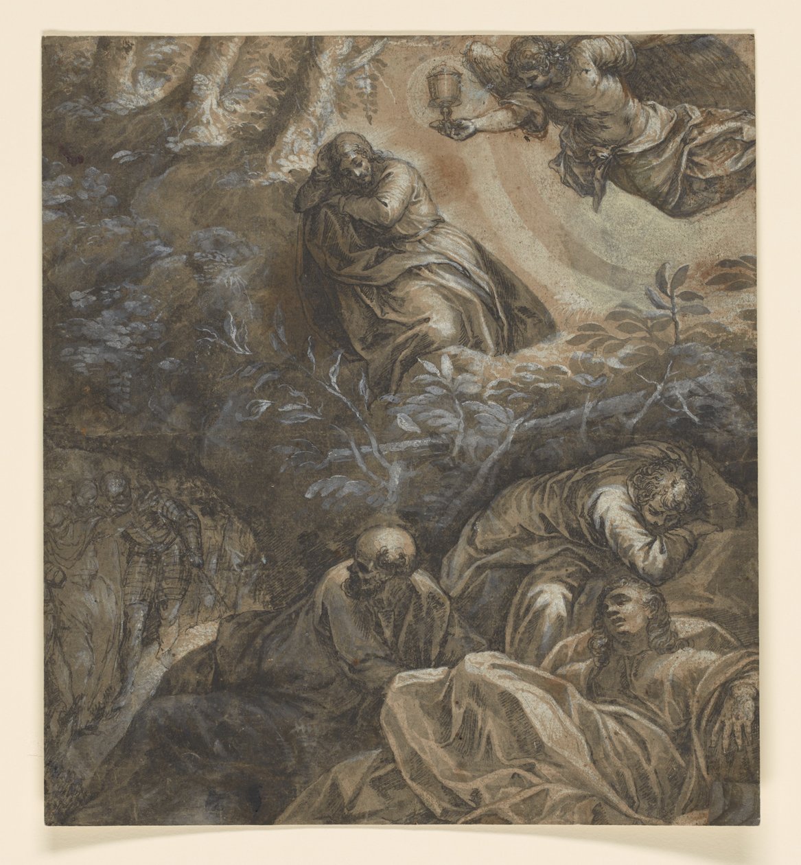 Christus in de Olijfhof door Tintoretto