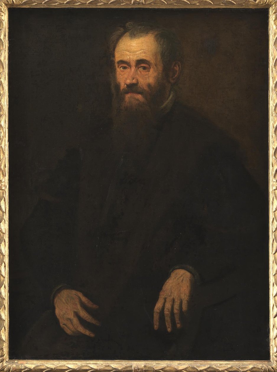 Portret van een man door Tintoretto