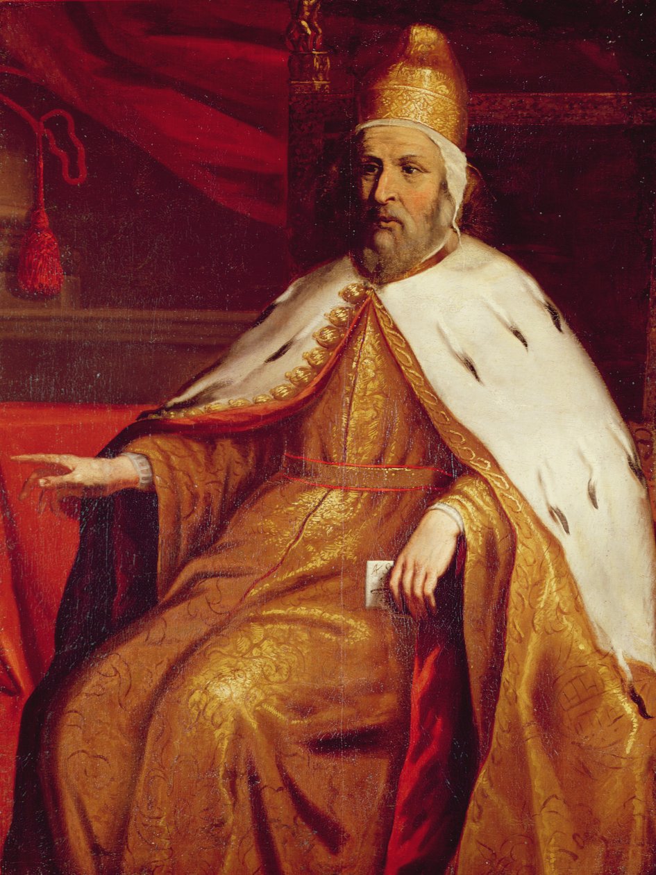 Portret van Mark-Anthony Trevisan, de Doge van Venetië of Genua door Tiziano Vecelli
