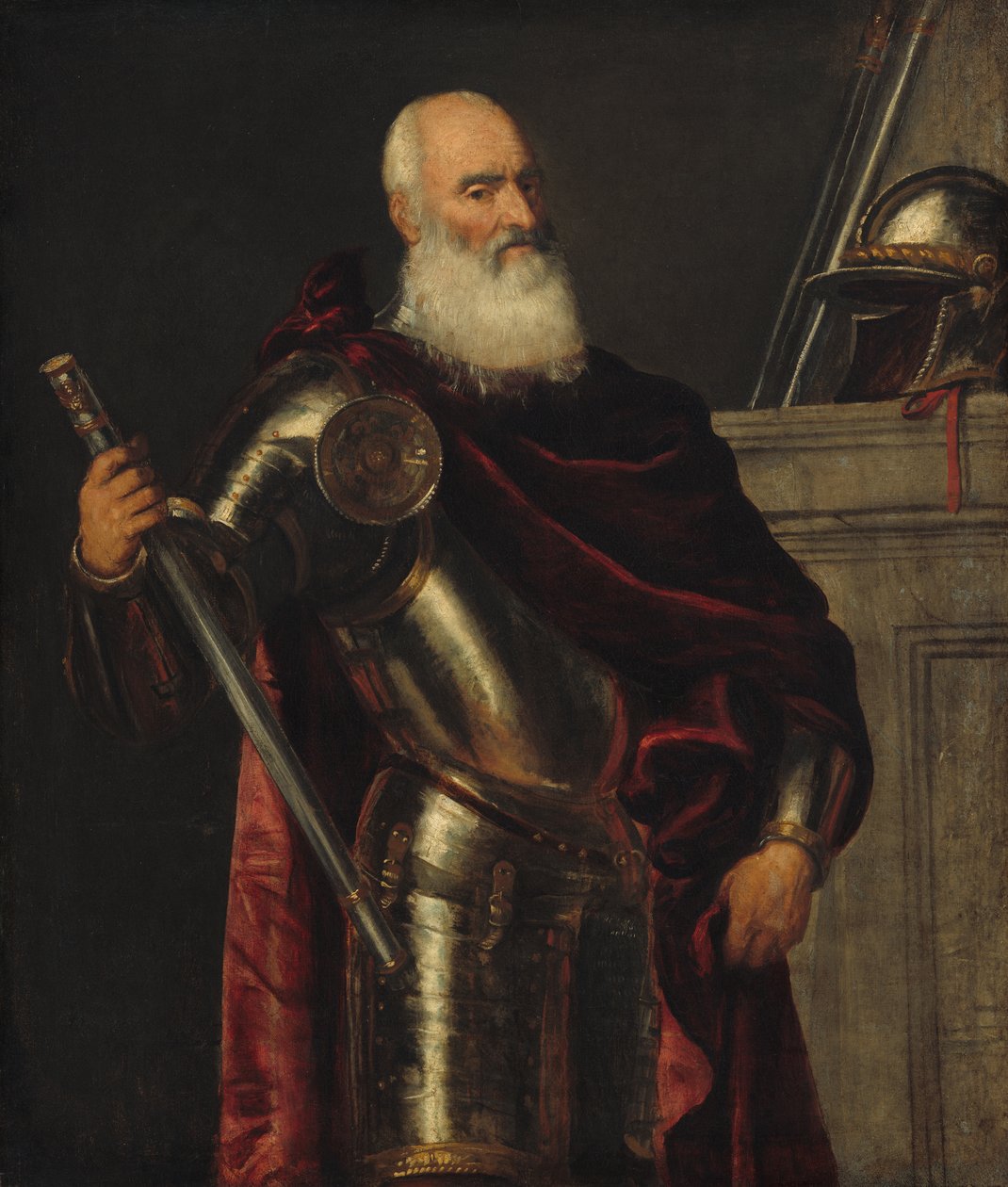 Portret van Vincenzo Cappello (1469-1541) door Tiziano Vecelli