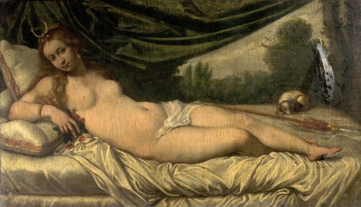 Diana door Tiziano Vecelli