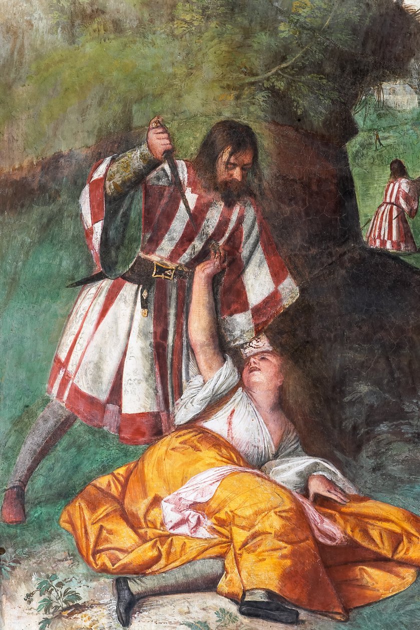 Wonder van de jaloerse echtgenoot door Titian (c.1488 1576)