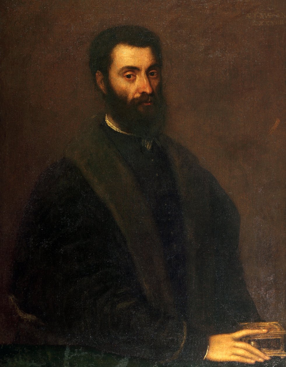 Portret van Sperone Speroni door Titian (c.1488 1576)