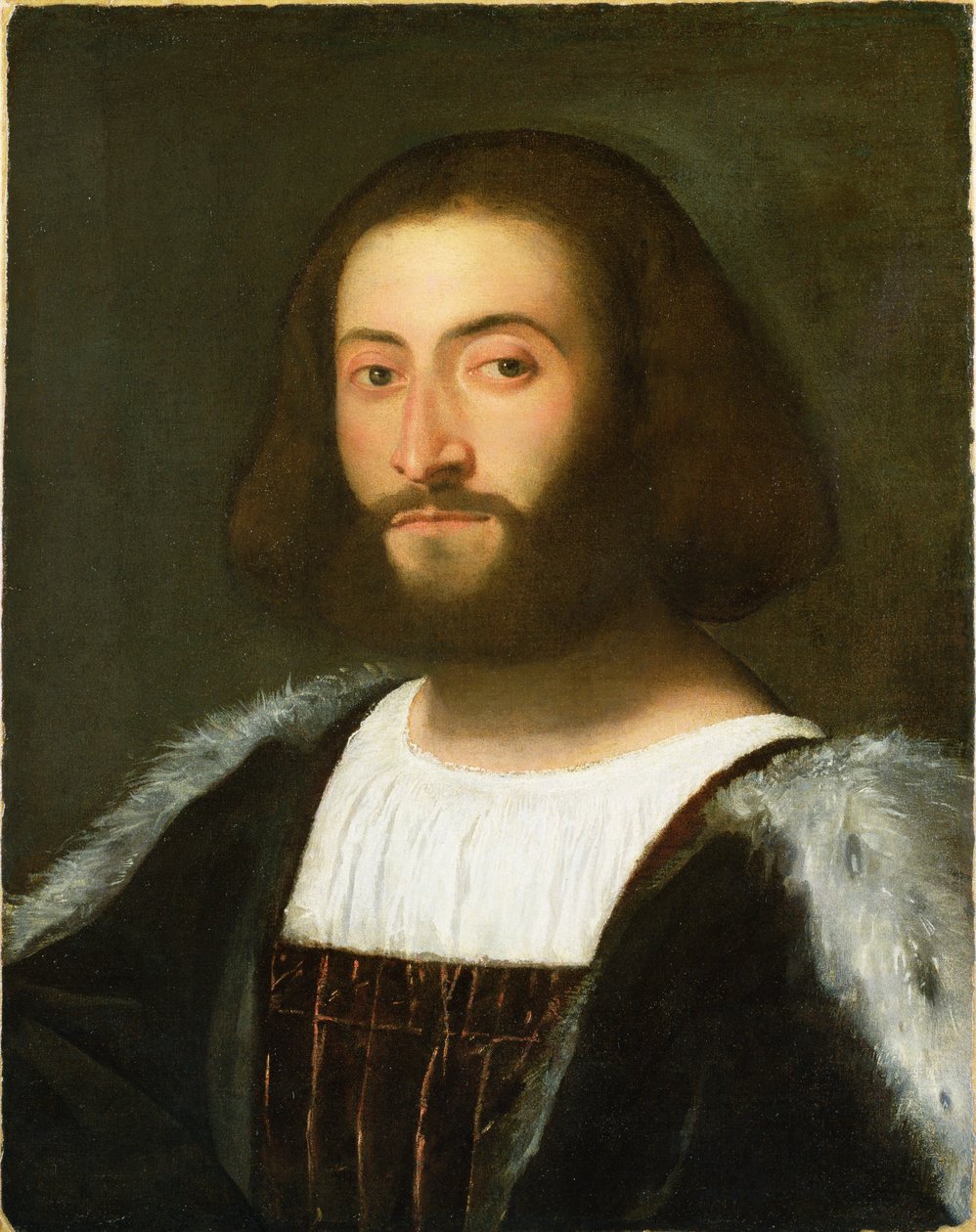 Portret van een Man door Titian (c.1488 1576)