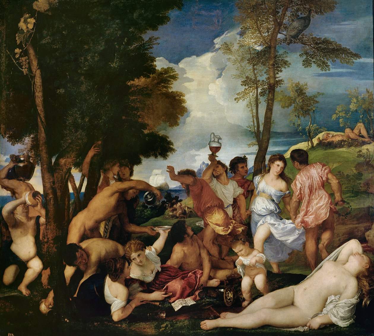 De Andrianen, c.1523-4 door Tiziano Vecelli