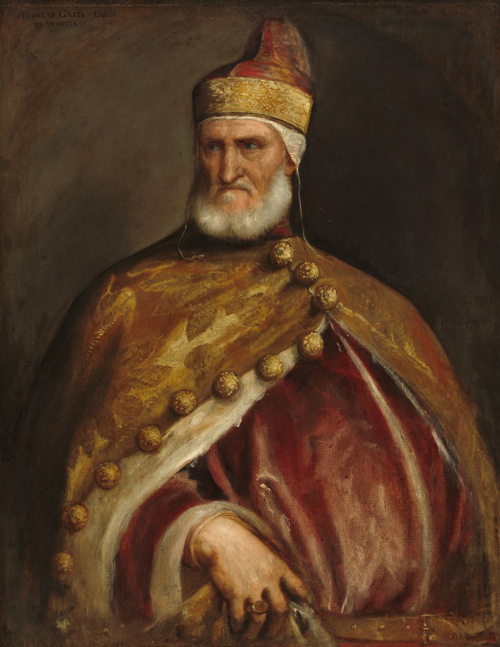 Doge Andrea Gritti door Titian