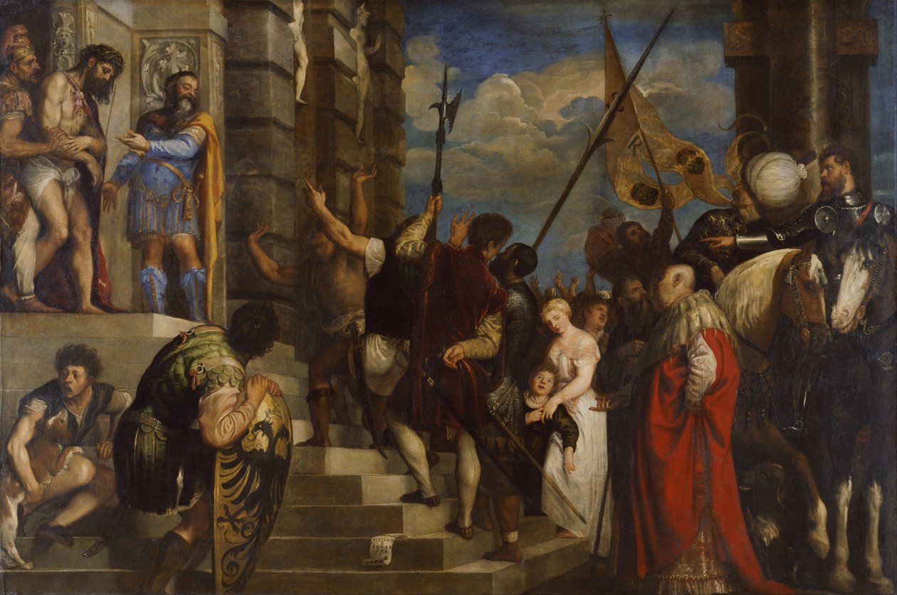 Ecce Homo door Tiziano Vecelli