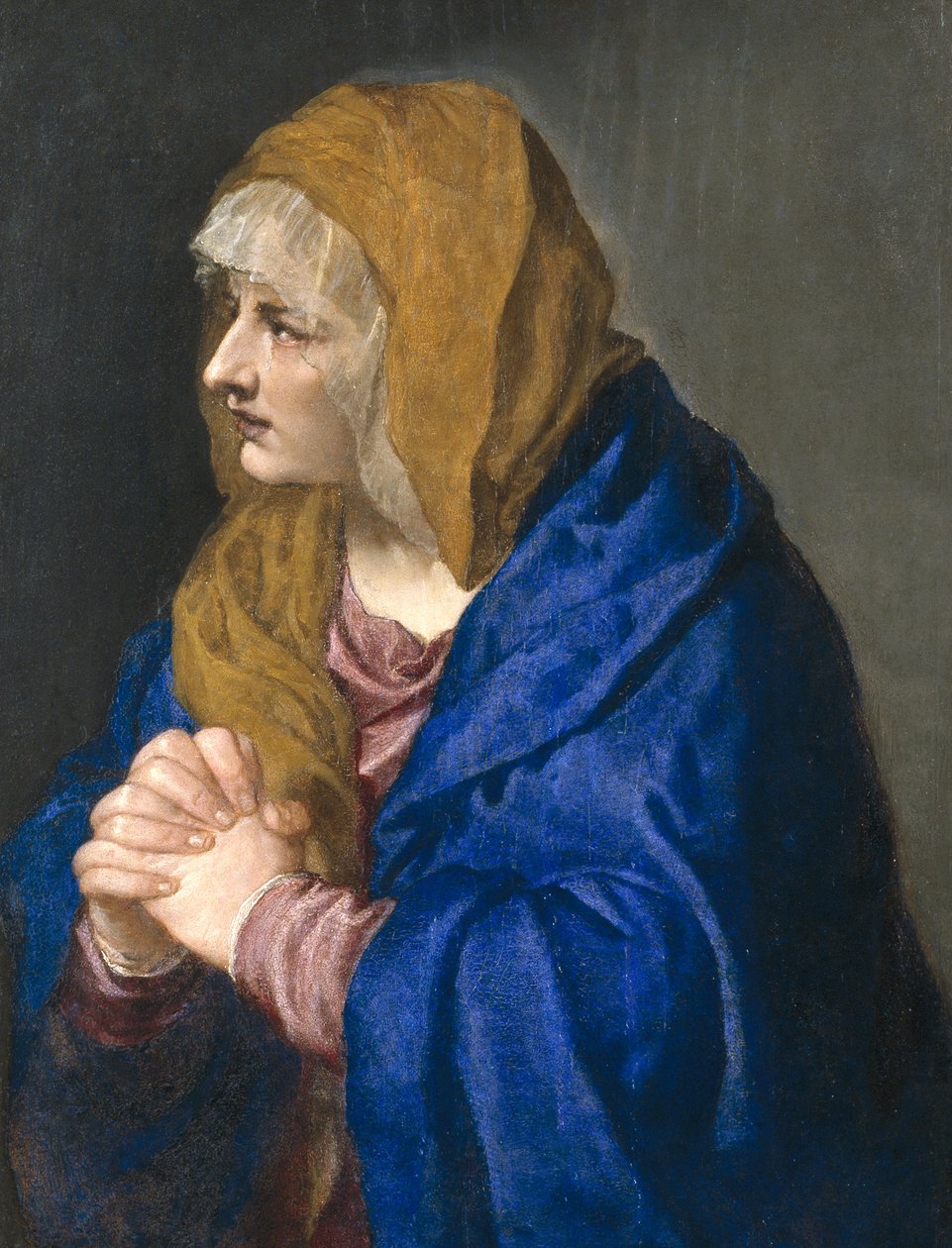 Mater Dolorosa door Tiziano Vecelli