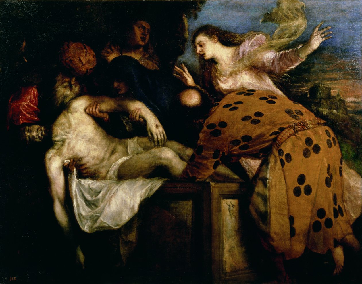 De graflegging van Christus door Tiziano Vecelli