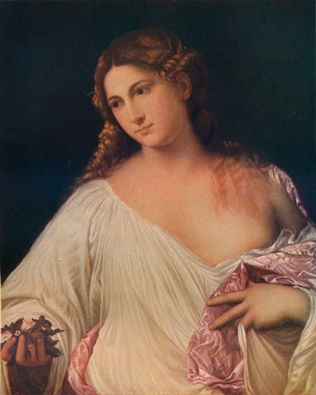 Flora door Tiziano Vecelli