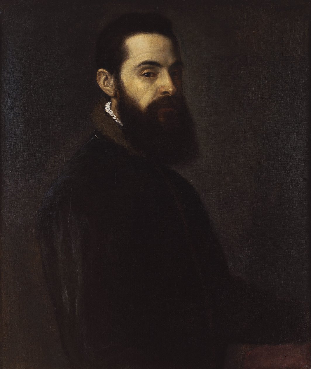 Portret van Antonio Anselmi door Tiziano Vecelli
