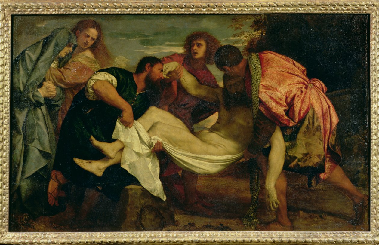 De graflegging van Christus door Tiziano Vecelli