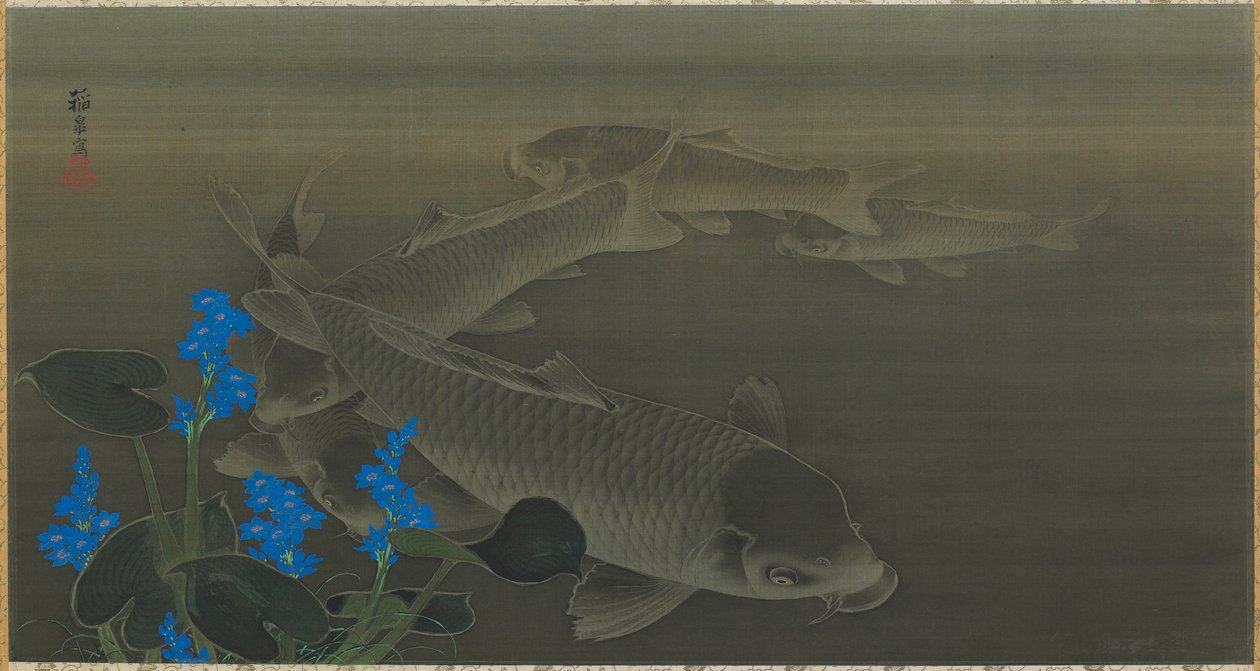 Karper, Edo Periode door Toko Kuroda