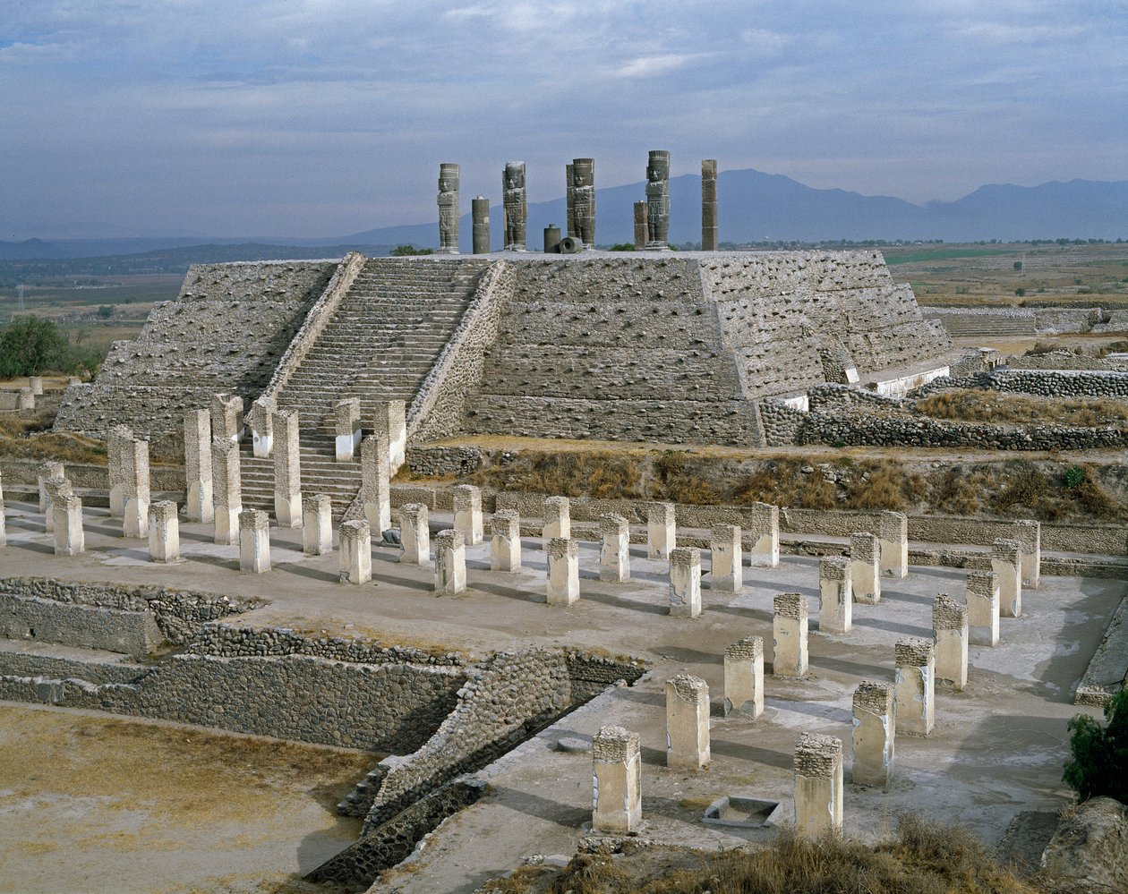 Tempel van Quetzalcoatl door Toltec Toltec