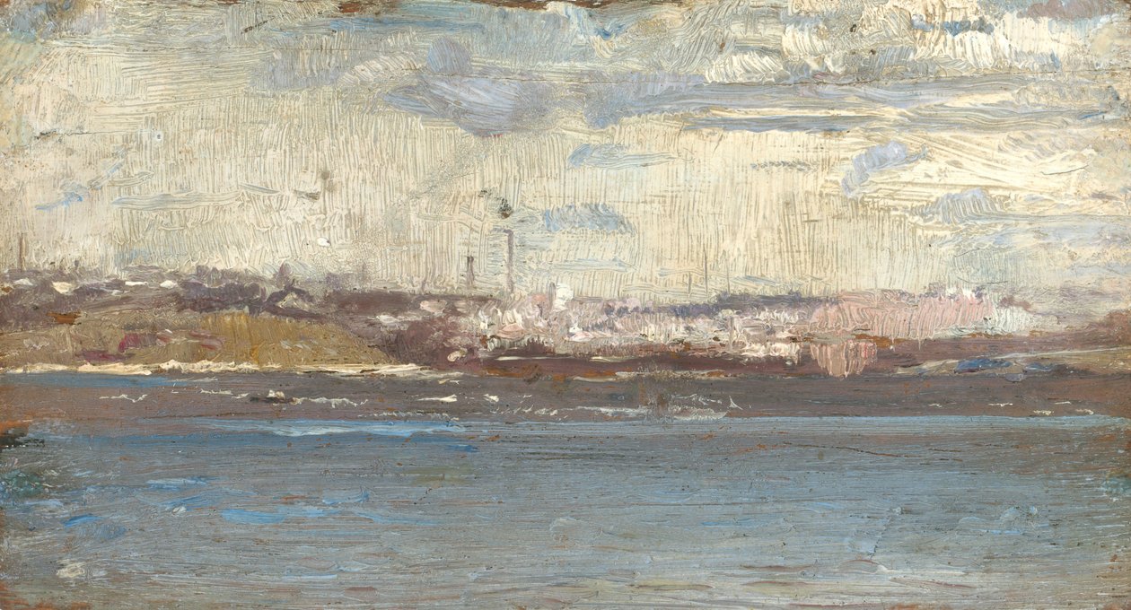 Havenlandschap door Tom Roberts