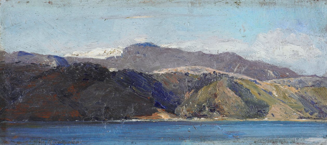 In Quarantaine, Wellington door Tom Roberts