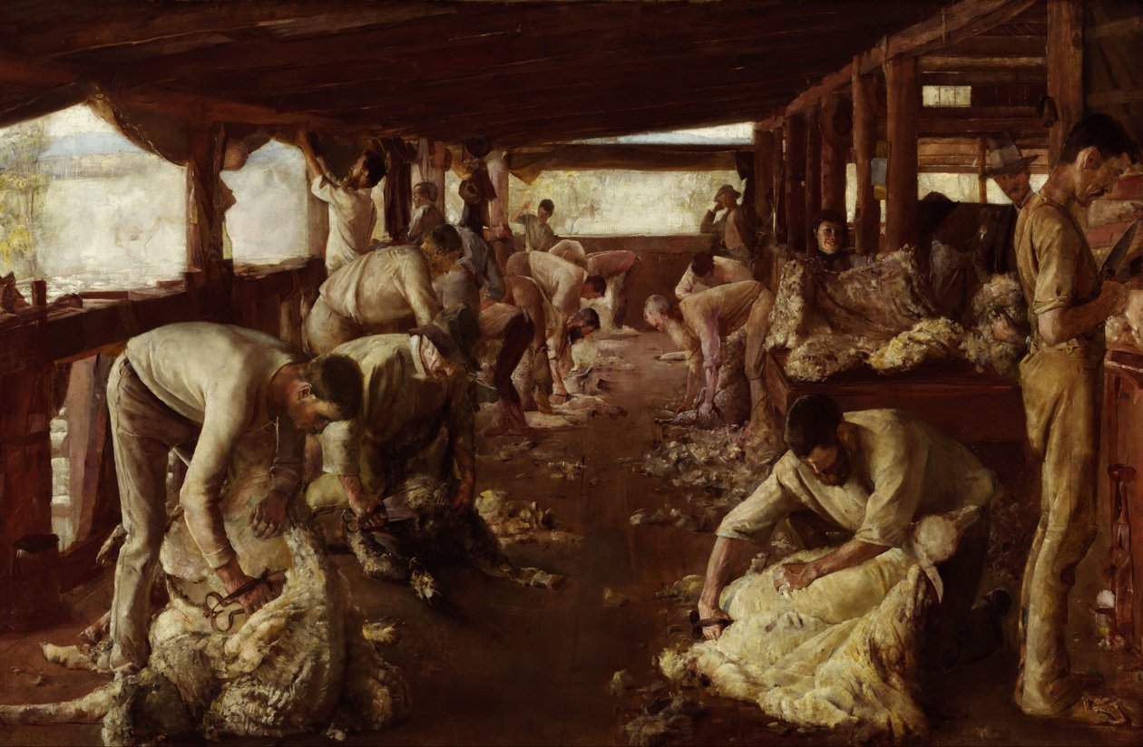 Het Gulden Vlies door Tom Roberts