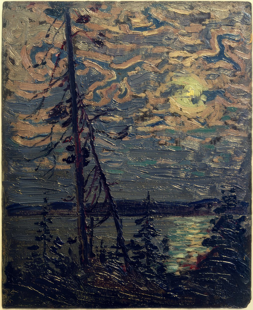 Maanlicht door Tom Thomson