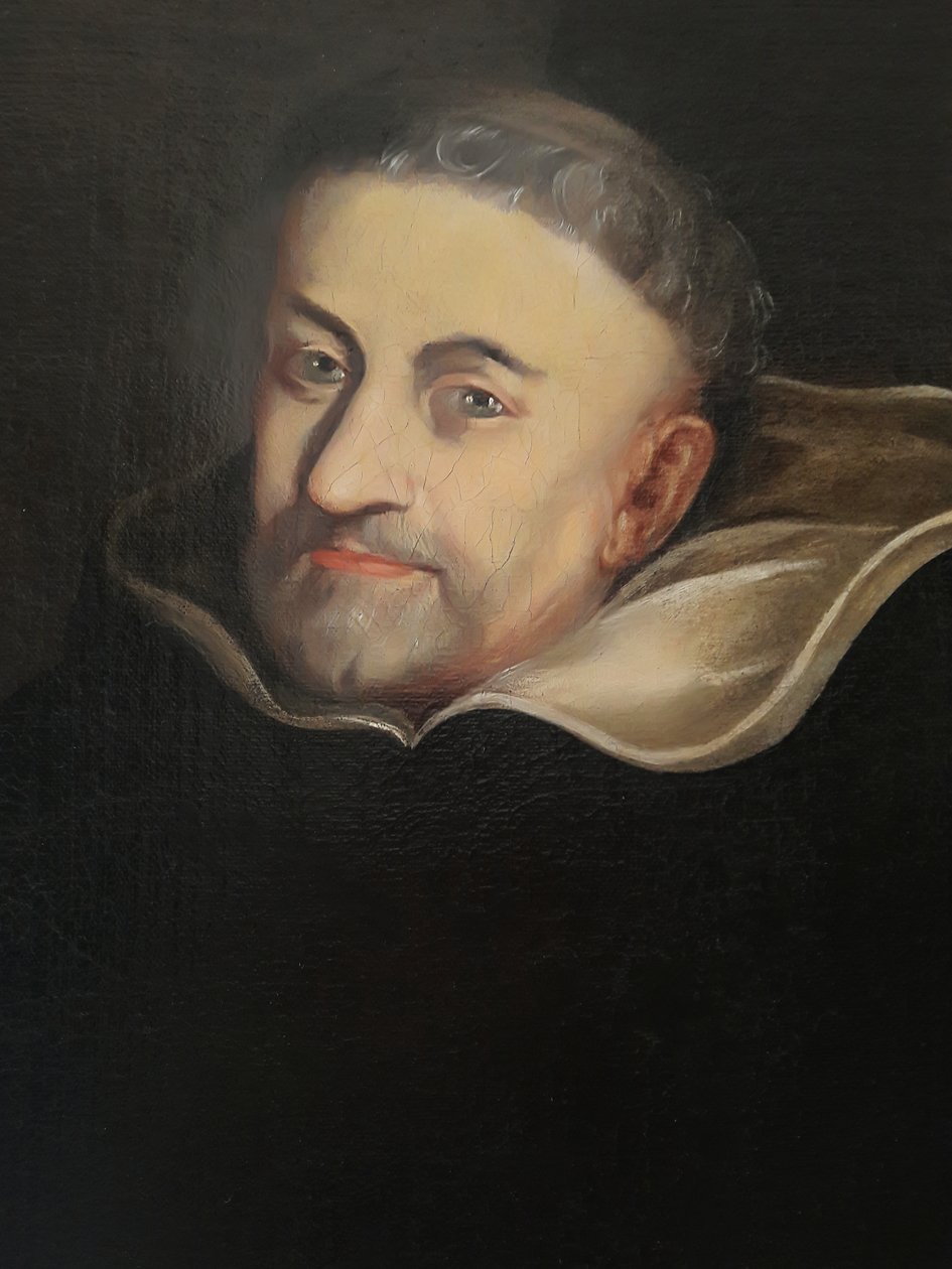 Portret van Vader Franciszek Grabiecki door Tomasz Muszyński