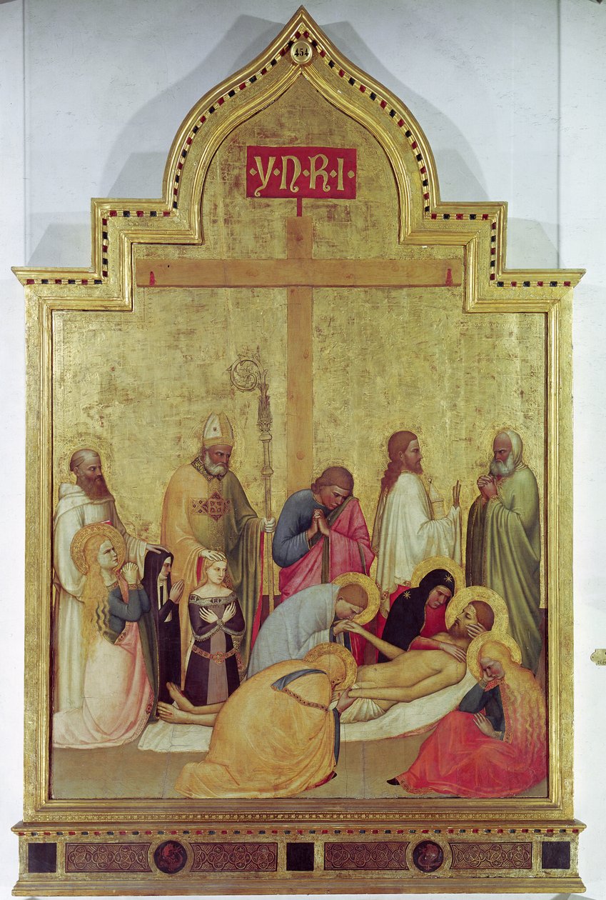 Pieta, ca. 1365 door Tommaso di Stefano Giottino