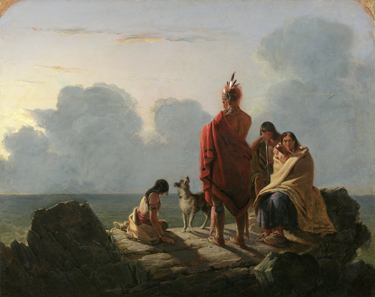 Het Laatste van het Ras, 1847 door Tompkins Harrison Matteson